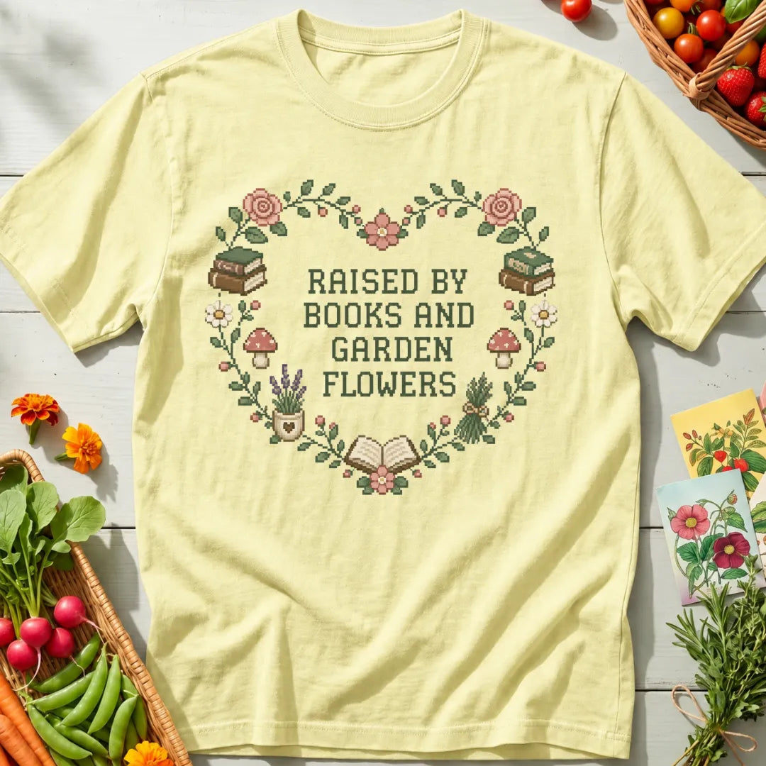 Raised By Books T-Shirt