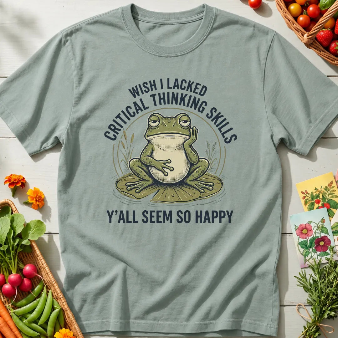Critical Thinking Frog T-Shirt