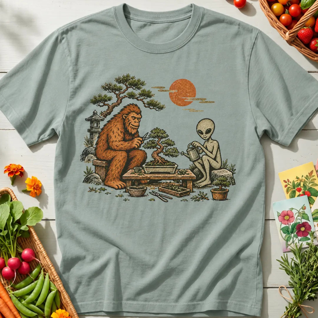 Bigfoot Alien Bonsai T-Shirt