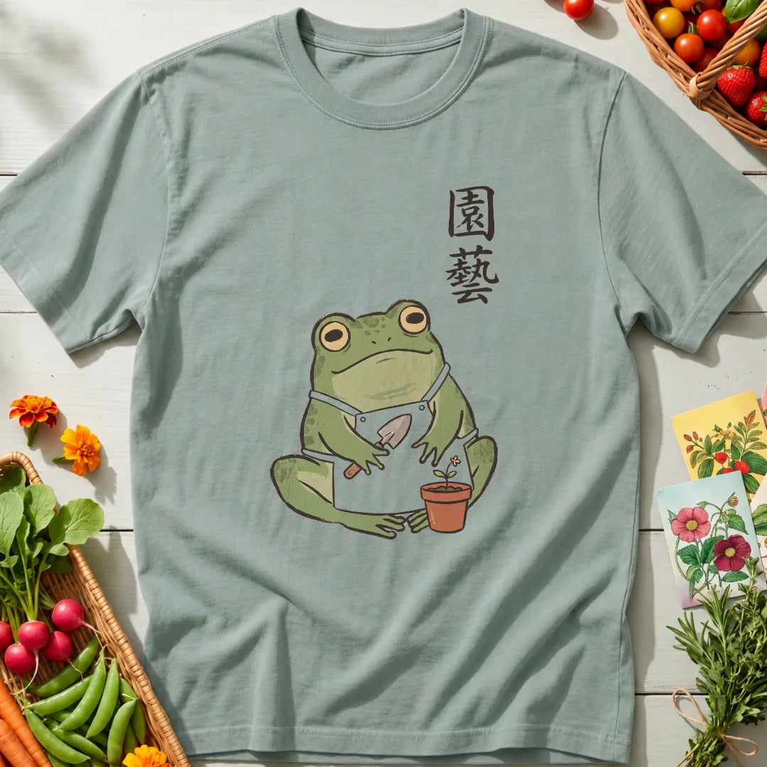 Gardening Frog T-Shirt