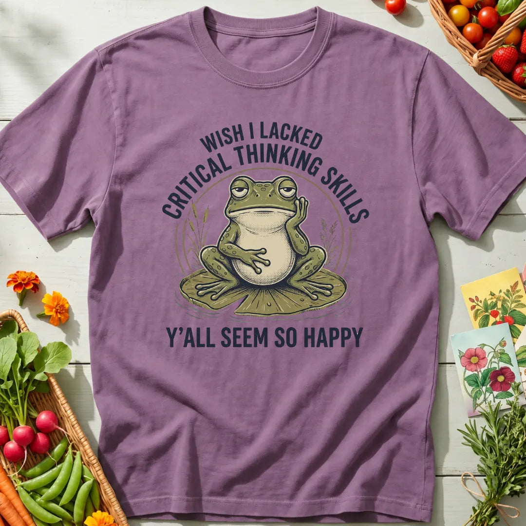 Critical Thinking Frog T-Shirt