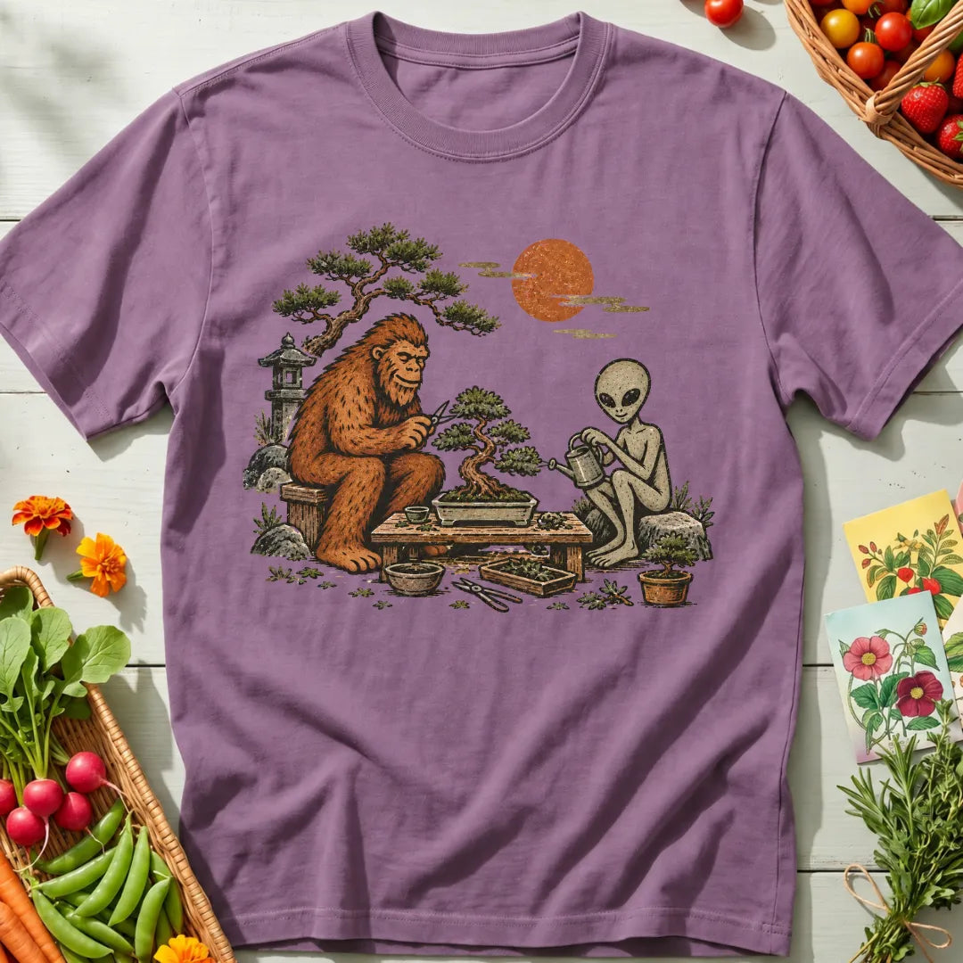 Bigfoot Alien Bonsai T-Shirt