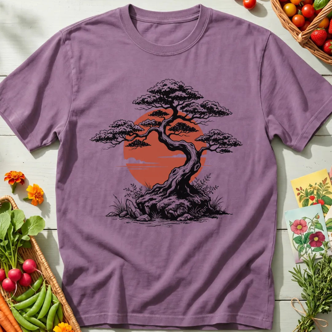 Bonsai Sunset IV T-Shirt