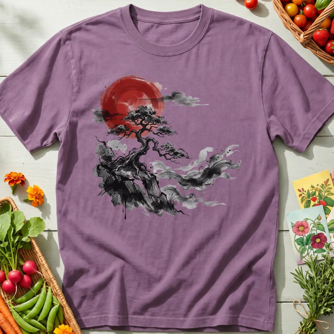 Bonsai Ink Landscape T-Shirt