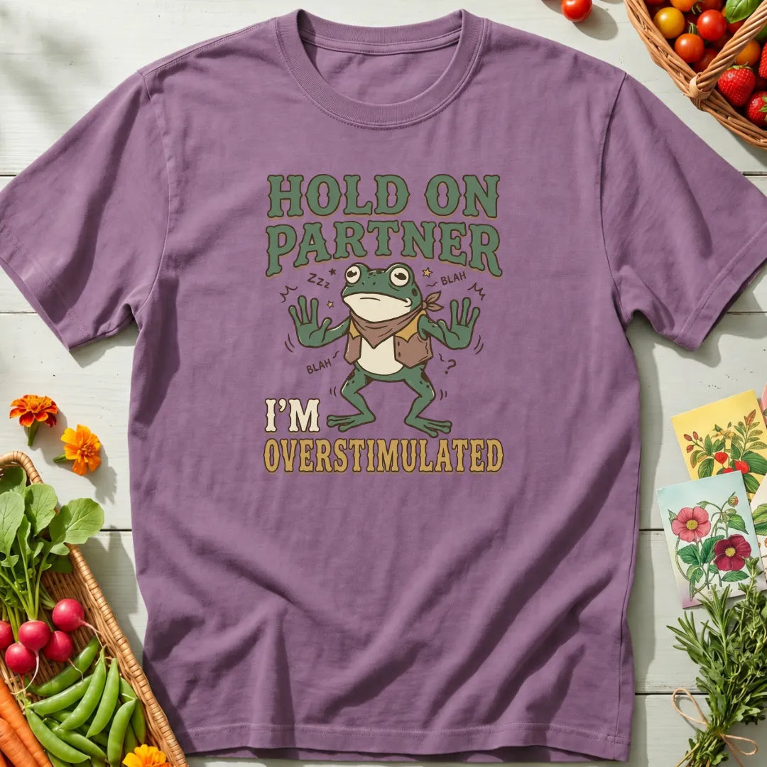 Overstimulated Frog T-Shirt