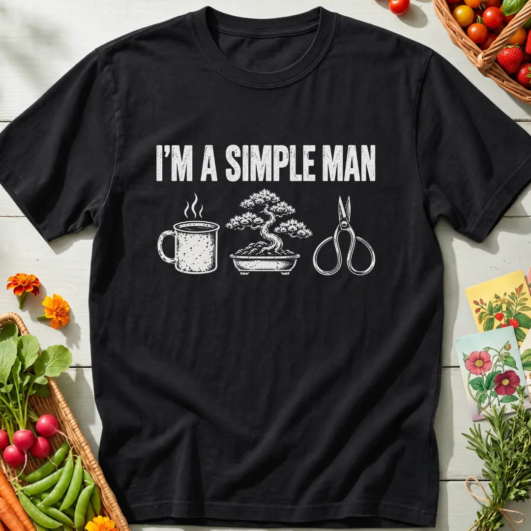Simple Bonsai Man T-Shirt