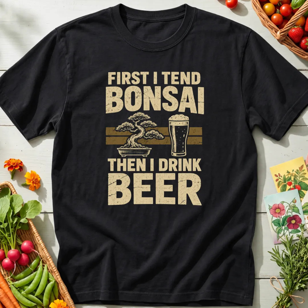Bonsai Beer Lover T-Shirt