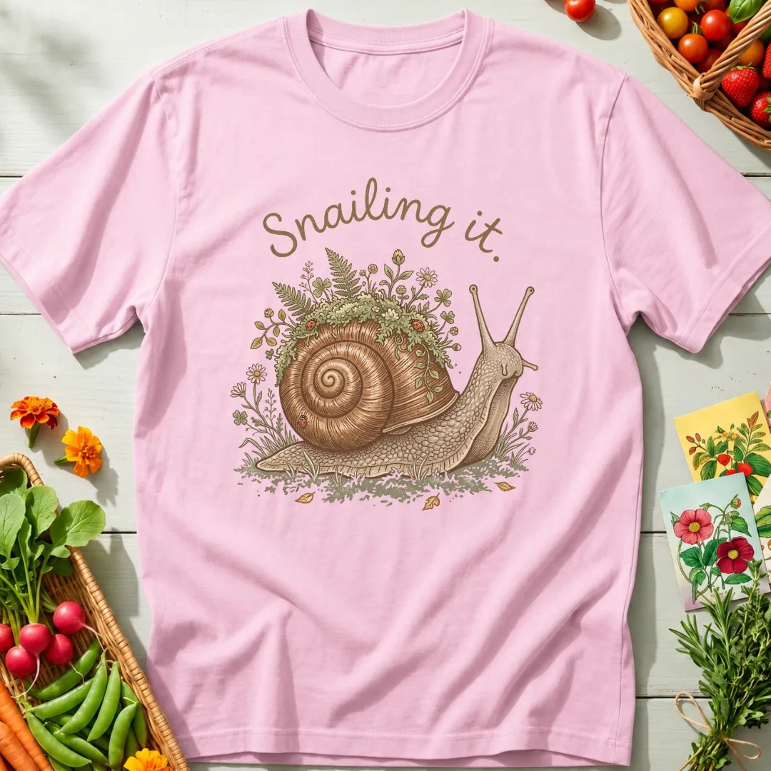 Snailing It T-Shirt