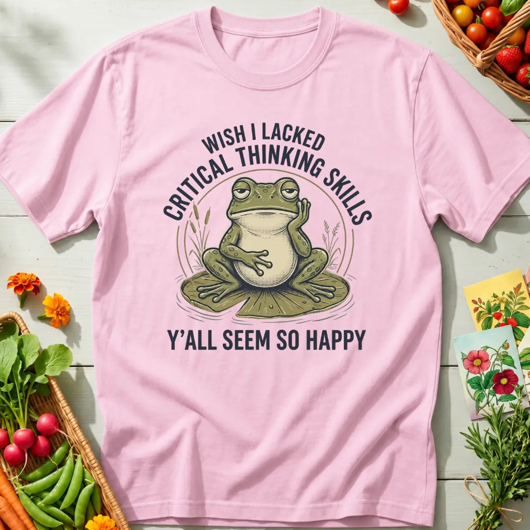 Critical Thinking Frog T-Shirt
