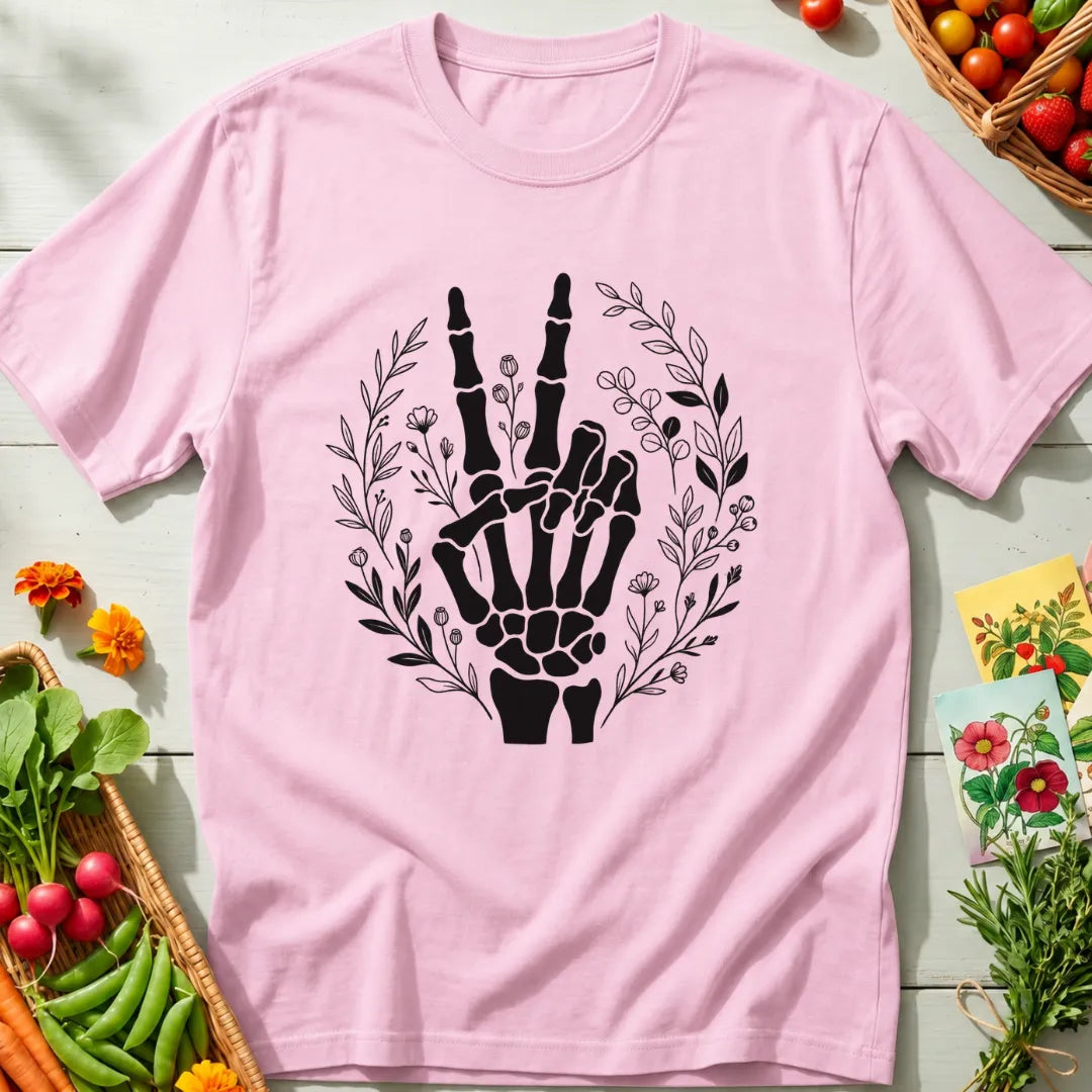 Skeleton Peace T-Shirt