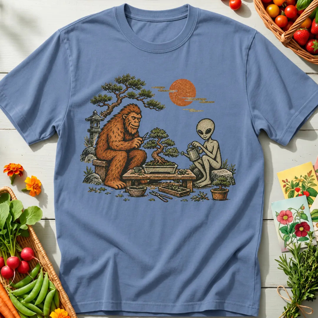 Bigfoot Alien Bonsai T-Shirt