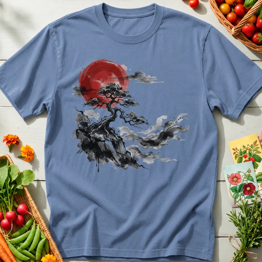 Bonsai Ink Landscape T-Shirt