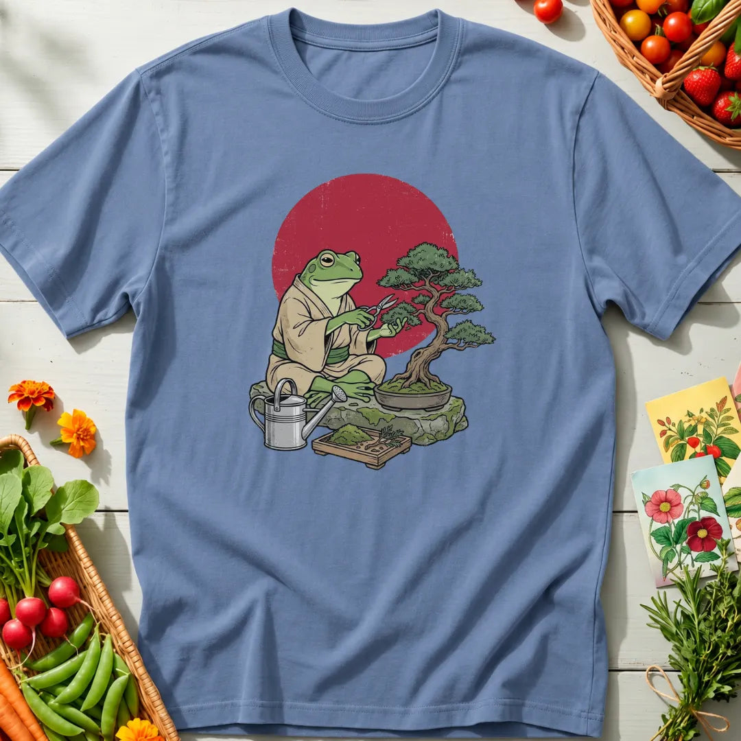 Zen Frog Bonsai T-Shirt