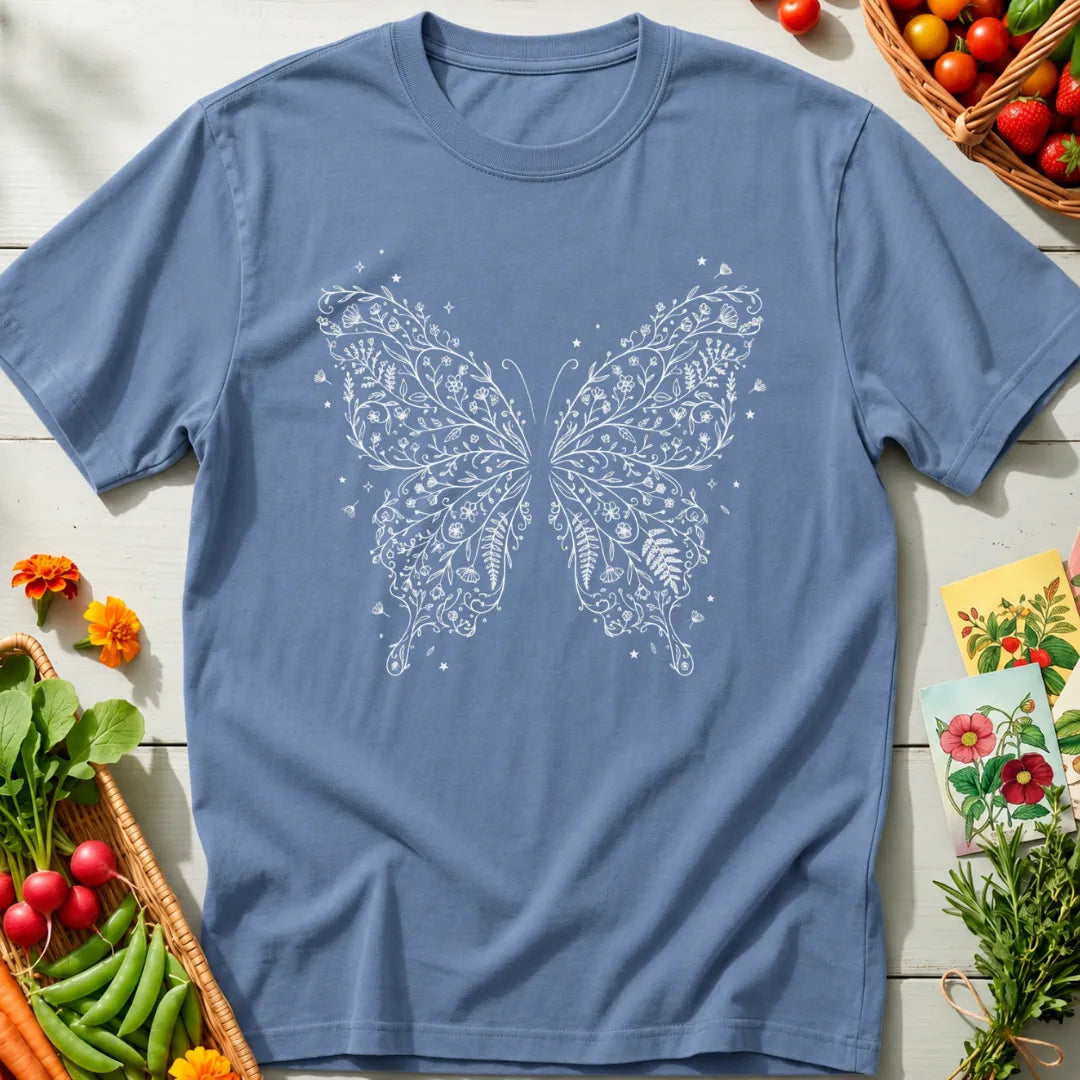 Botanical Butterfly T-Shirt