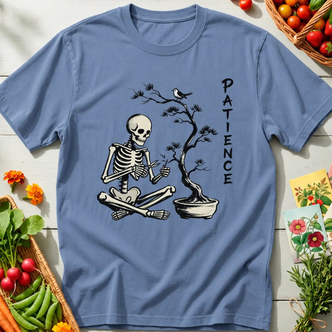 Bonsai Patience Skeleton T-Shirt