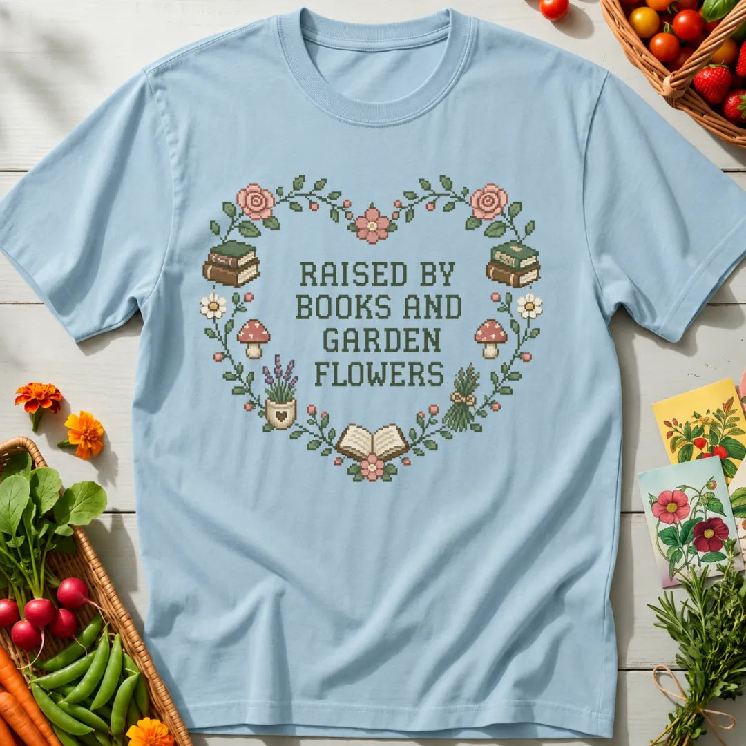Raised By Books T-Shirt