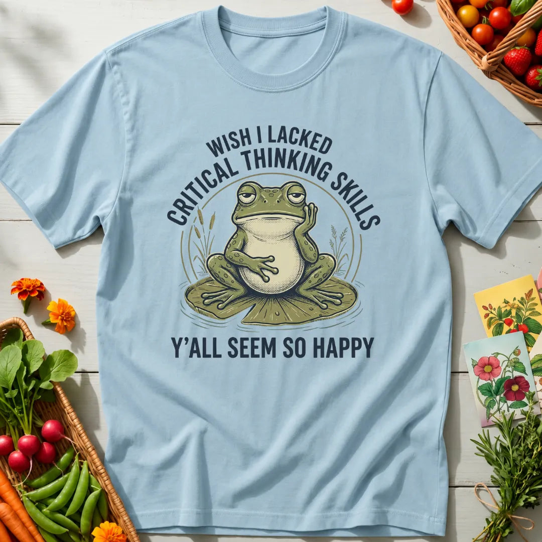 Critical Thinking Frog T-Shirt