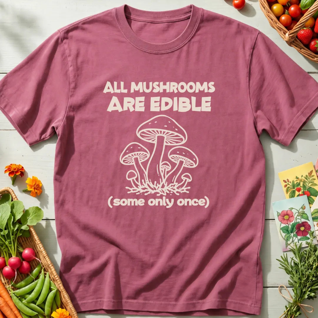 Mushroom Humor T-Shirt