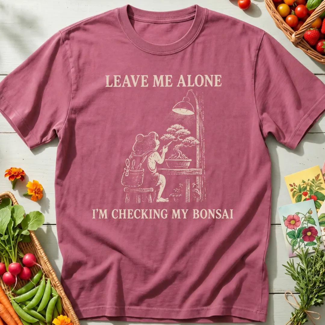 Bonsai Check T-Shirt