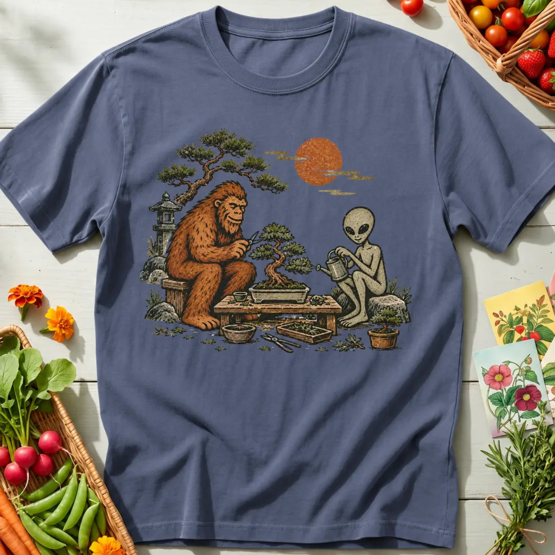 Bigfoot Alien Bonsai T-Shirt