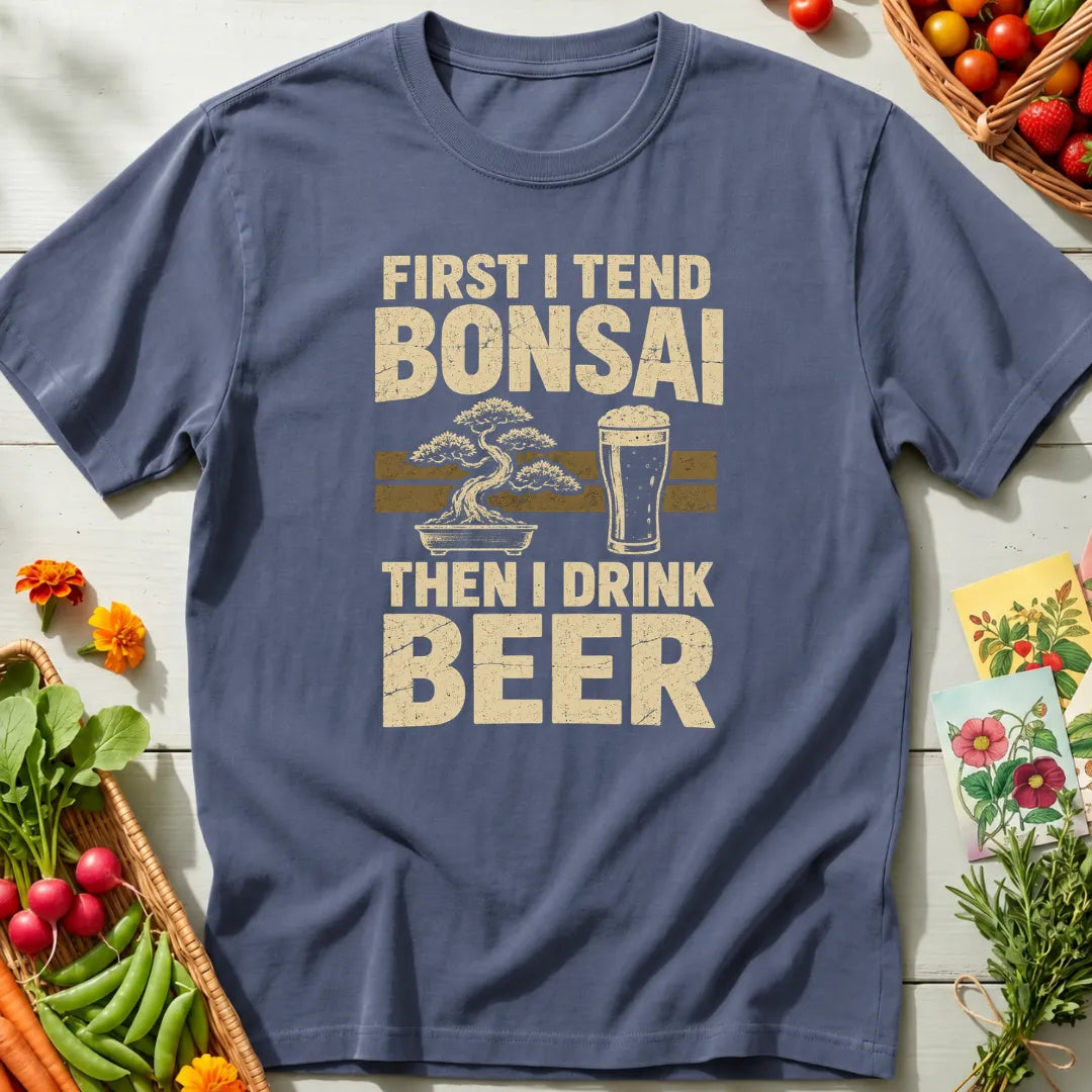 Bonsai Beer Lover T-Shirt