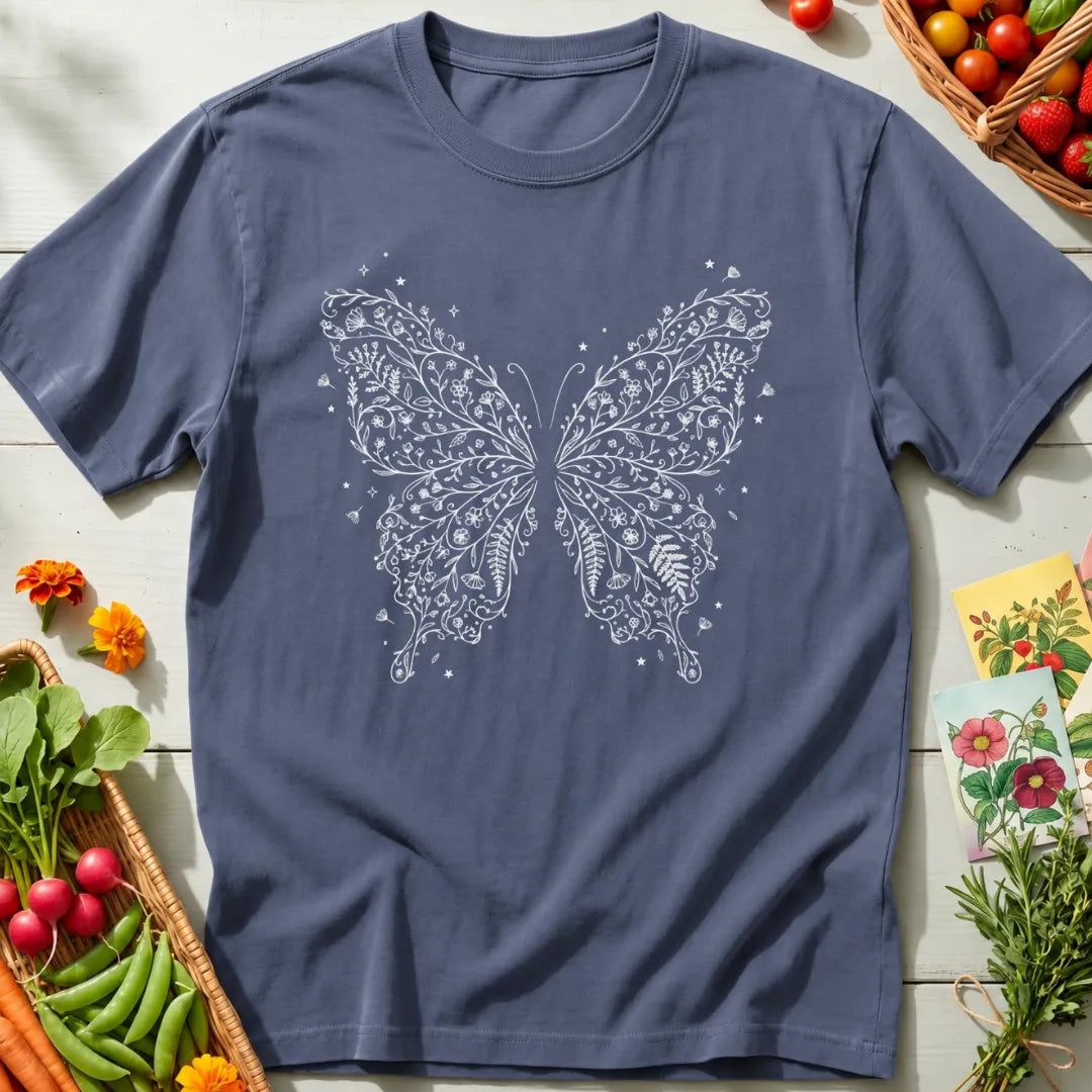 Botanical Butterfly T-Shirt