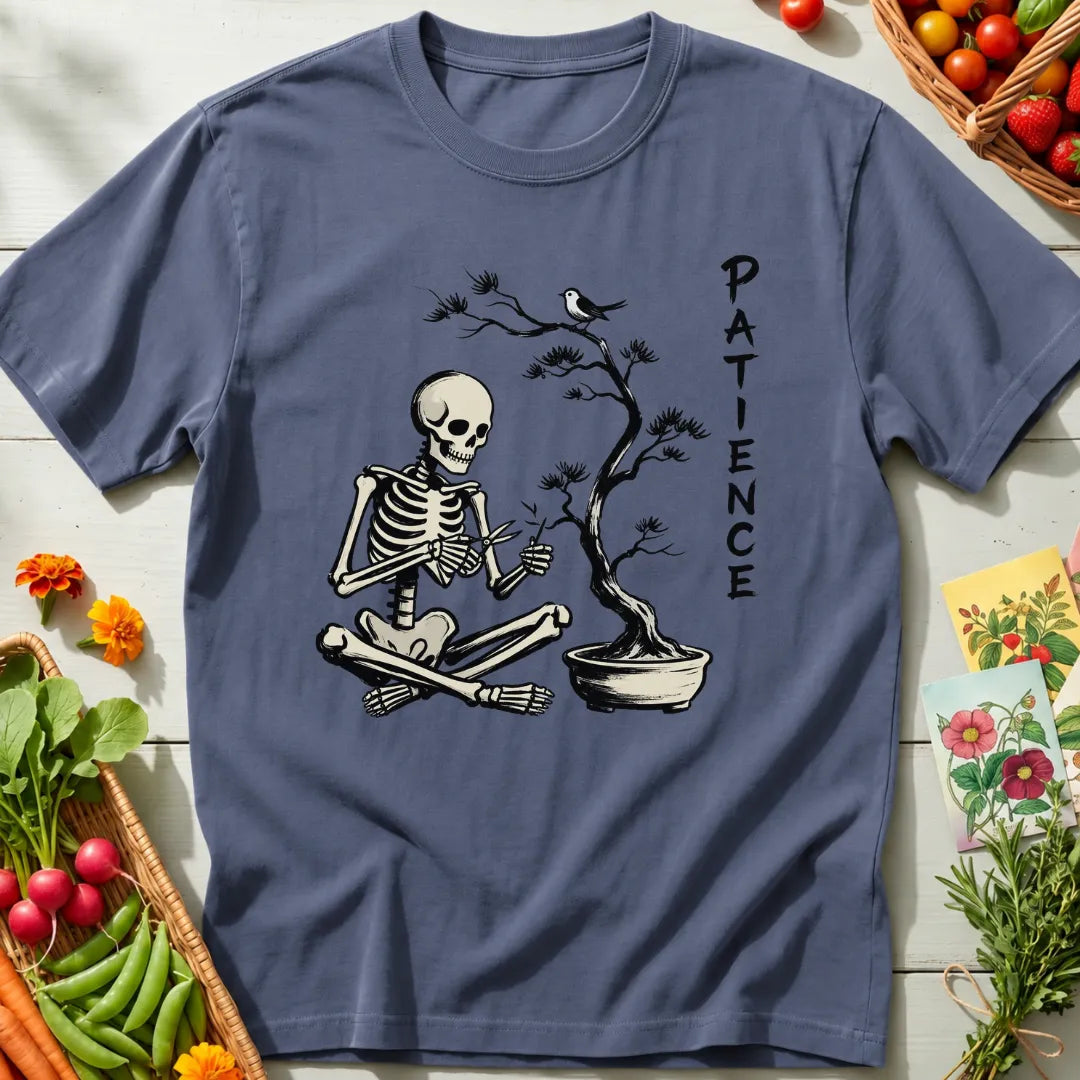 Bonsai Patience Skeleton T-Shirt