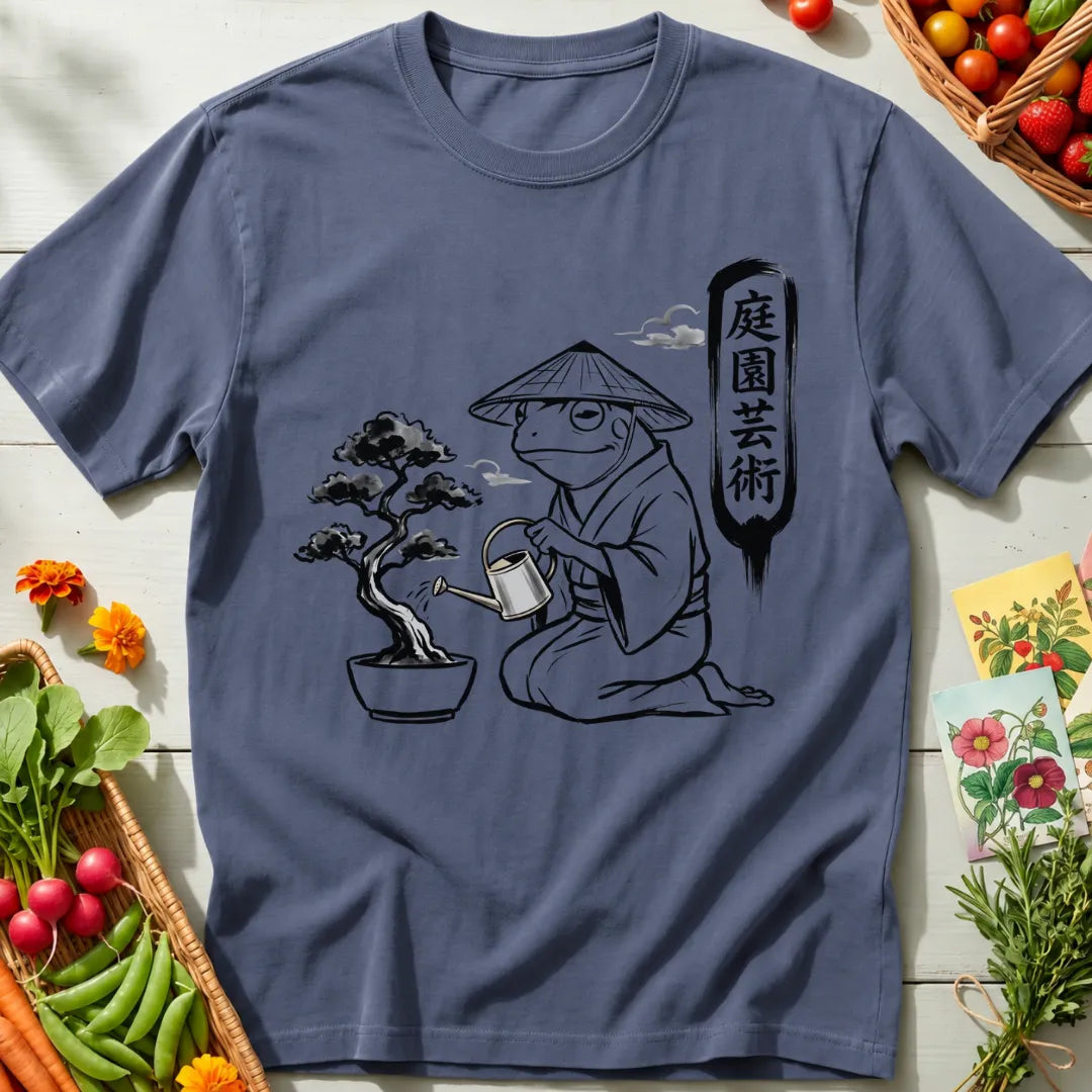 Zen Frog Bonsai T-Shirt