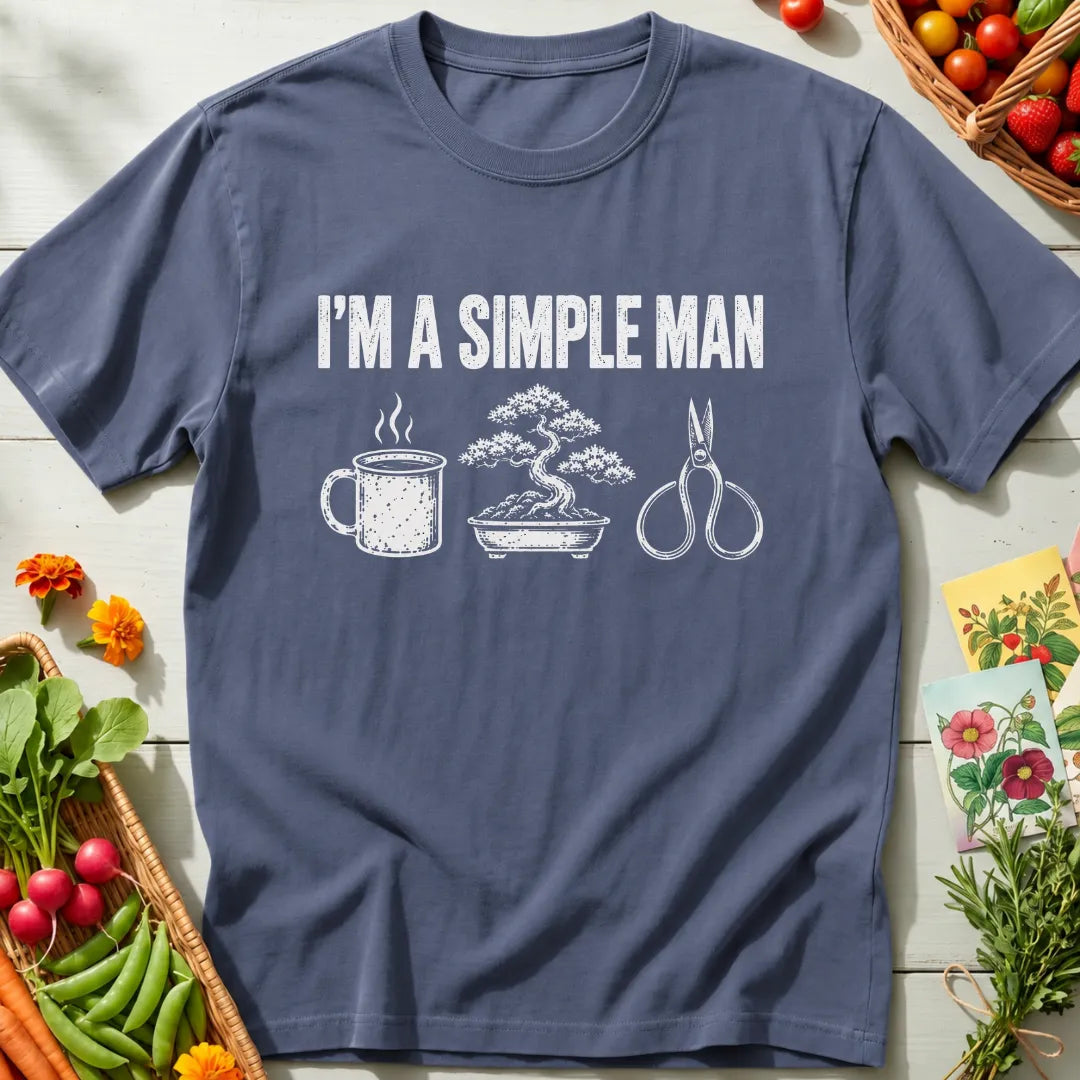 Simple Bonsai Man T-Shirt