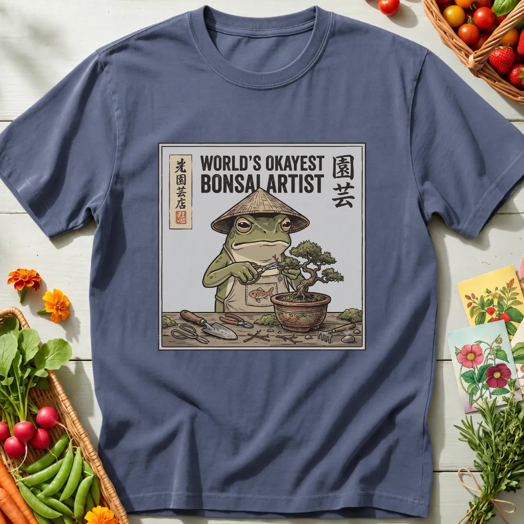 World's Okayest Bonsai T-Shirt