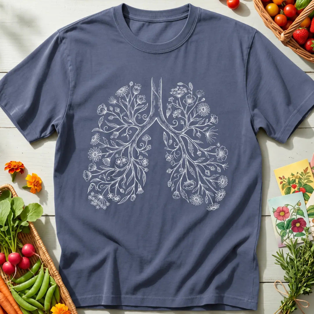 Floral Lungs T-Shirt