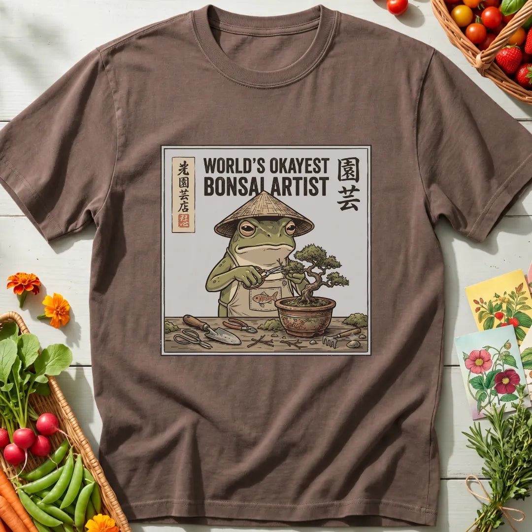 World's Okayest Bonsai T-Shirt