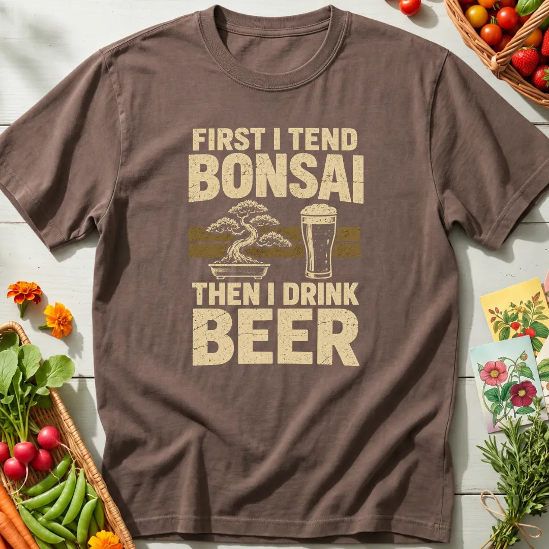 Bonsai Beer Lover T-Shirt