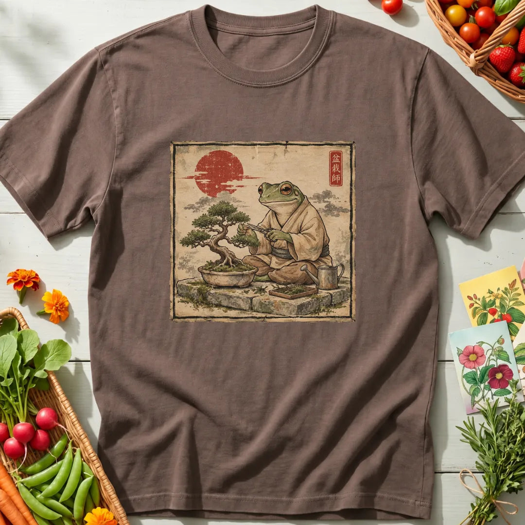 Frog Bonsai Master T-Shirt