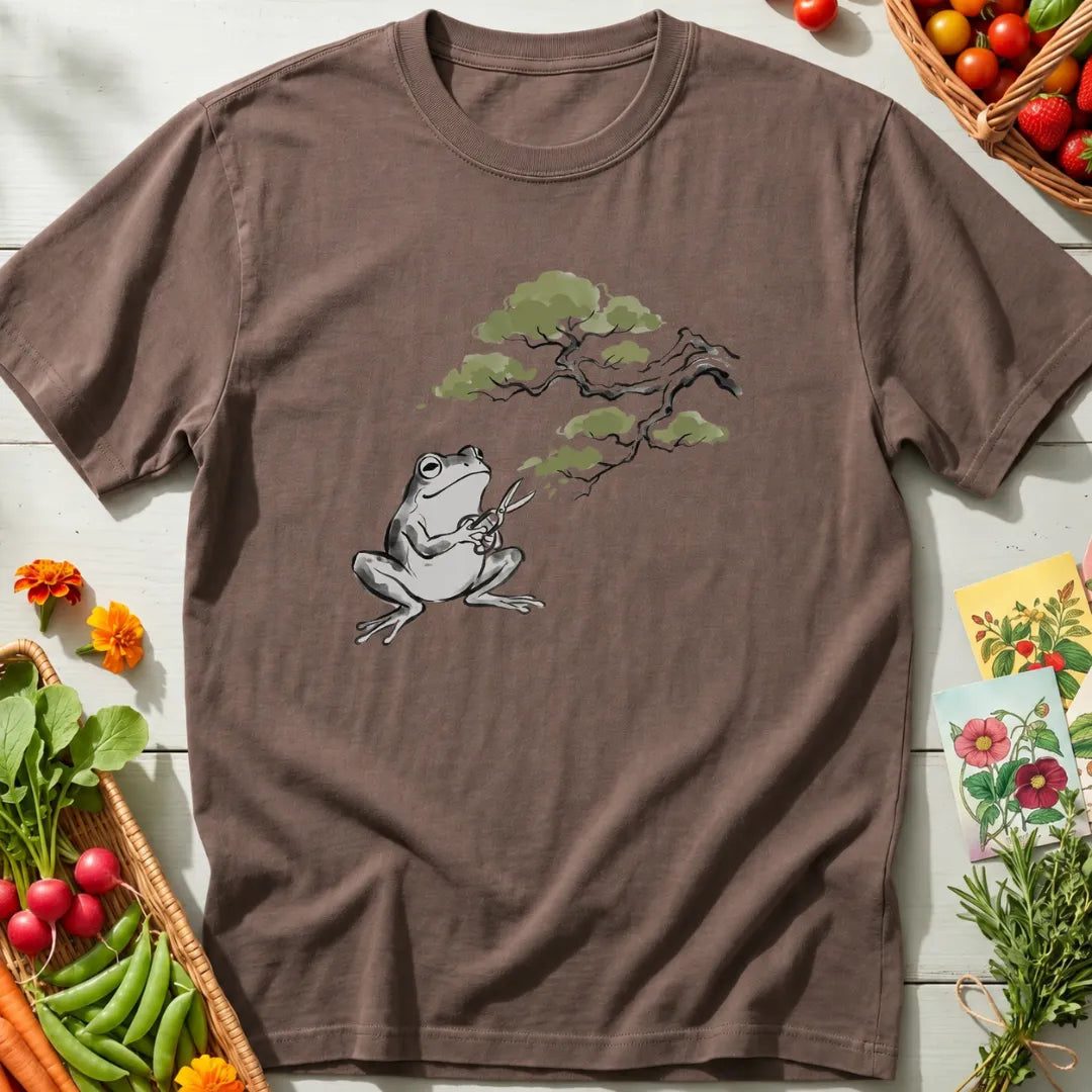 Frog Bonsai Artist T-Shirt