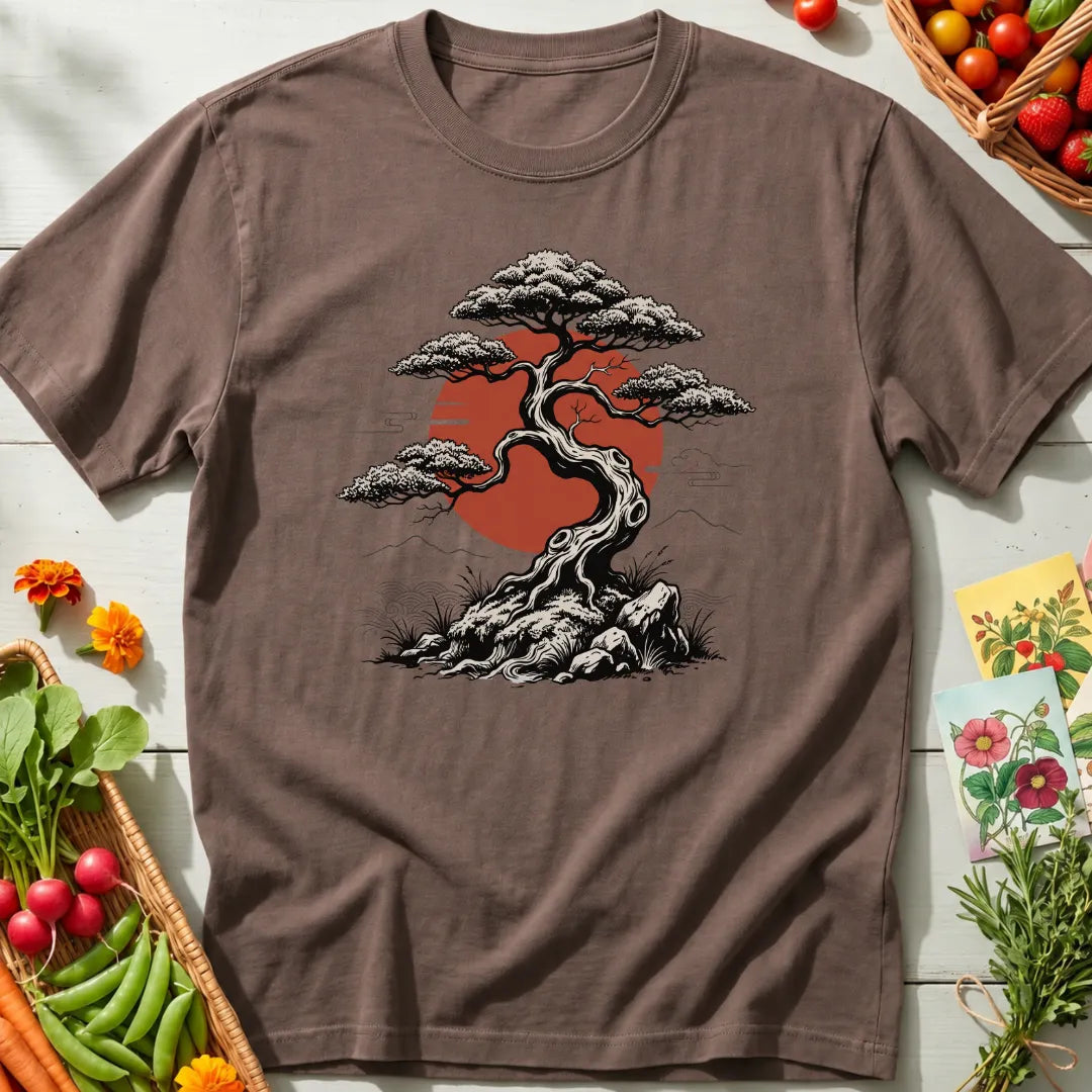 Red Sun Bonsai T-Shirt