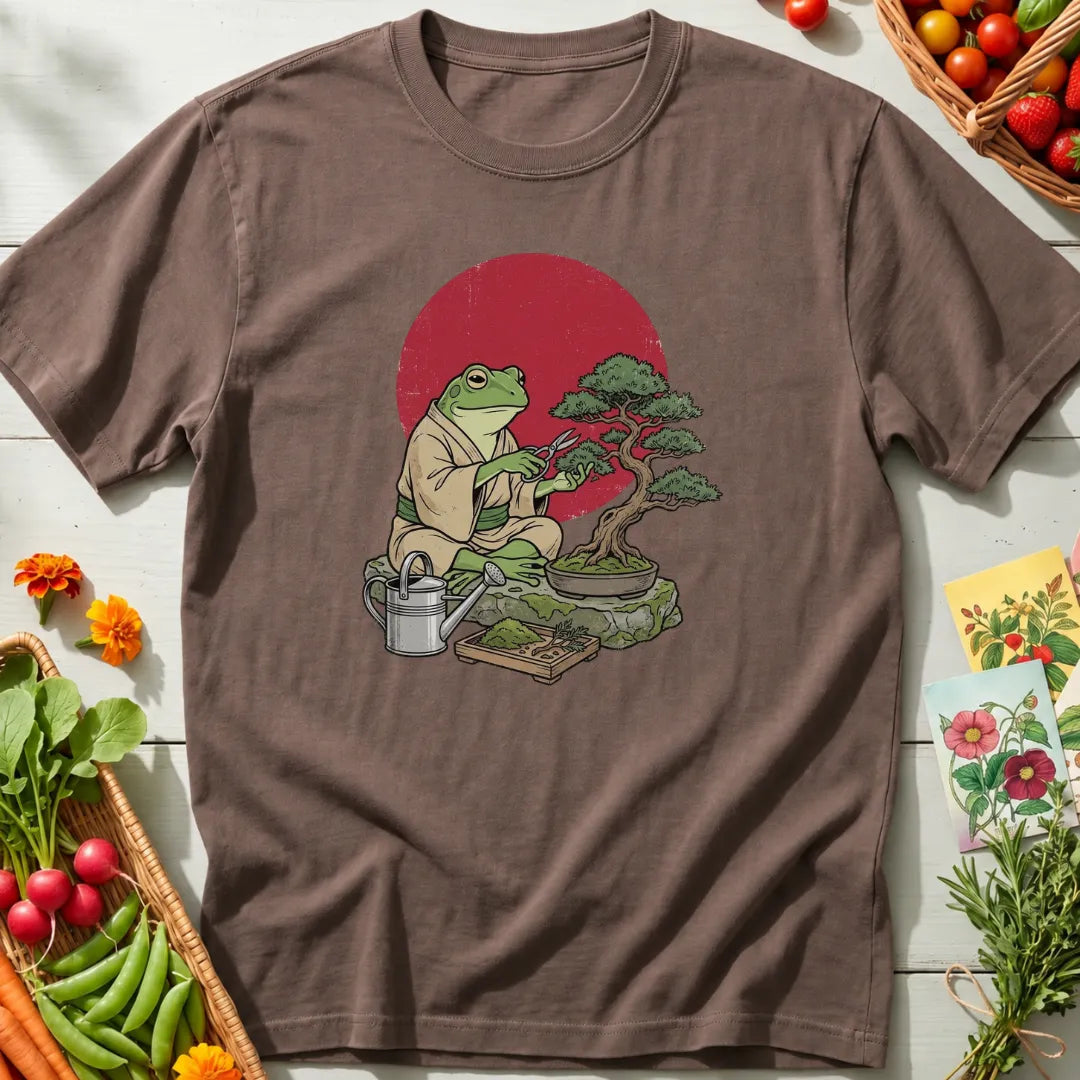 Zen Frog Bonsai T-Shirt