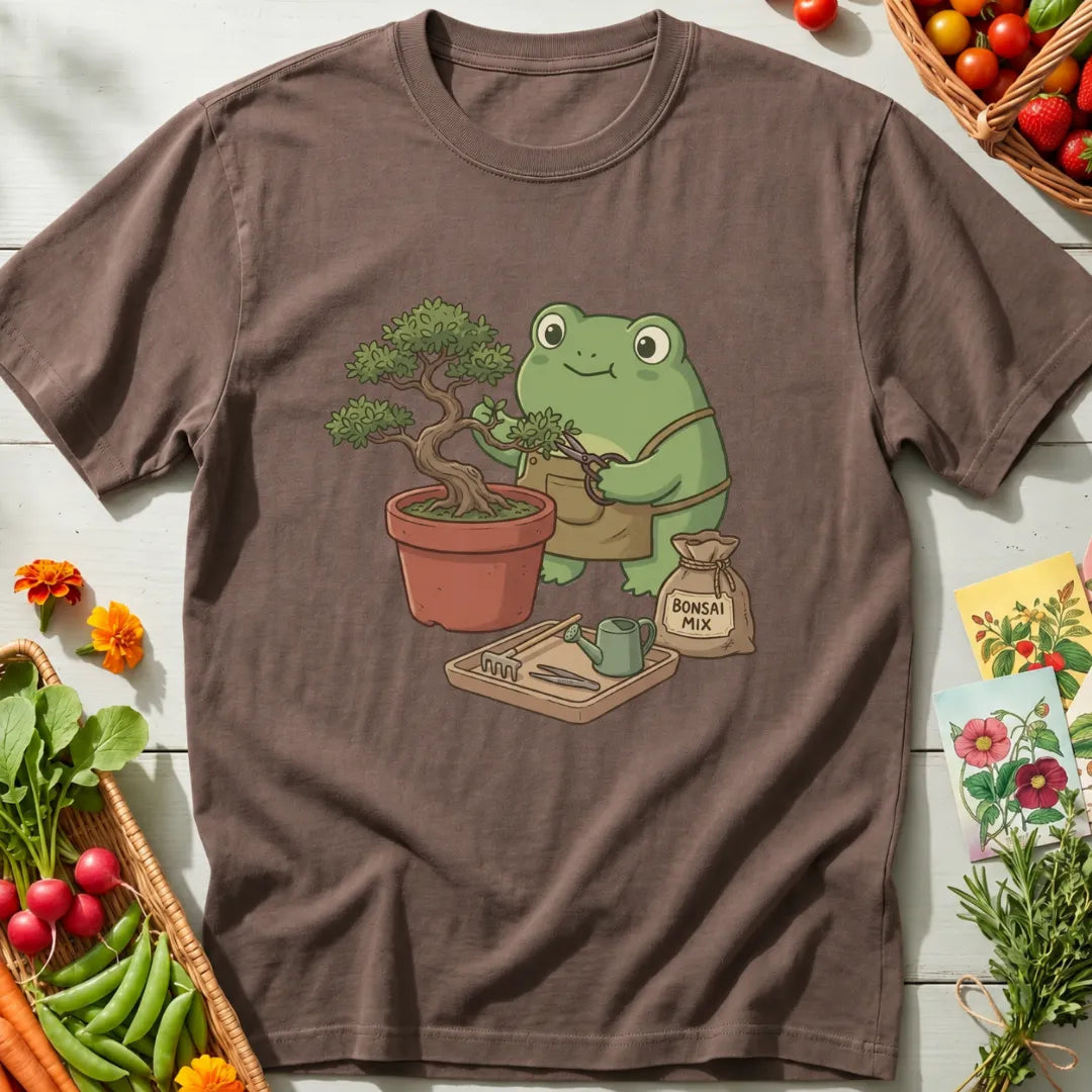 Frog Bonsai Lover T-Shirt