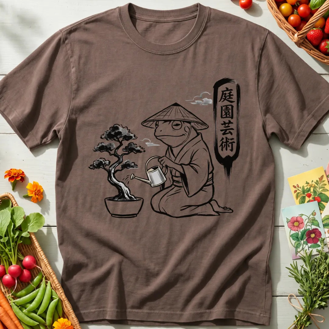 Zen Frog Bonsai T-Shirt