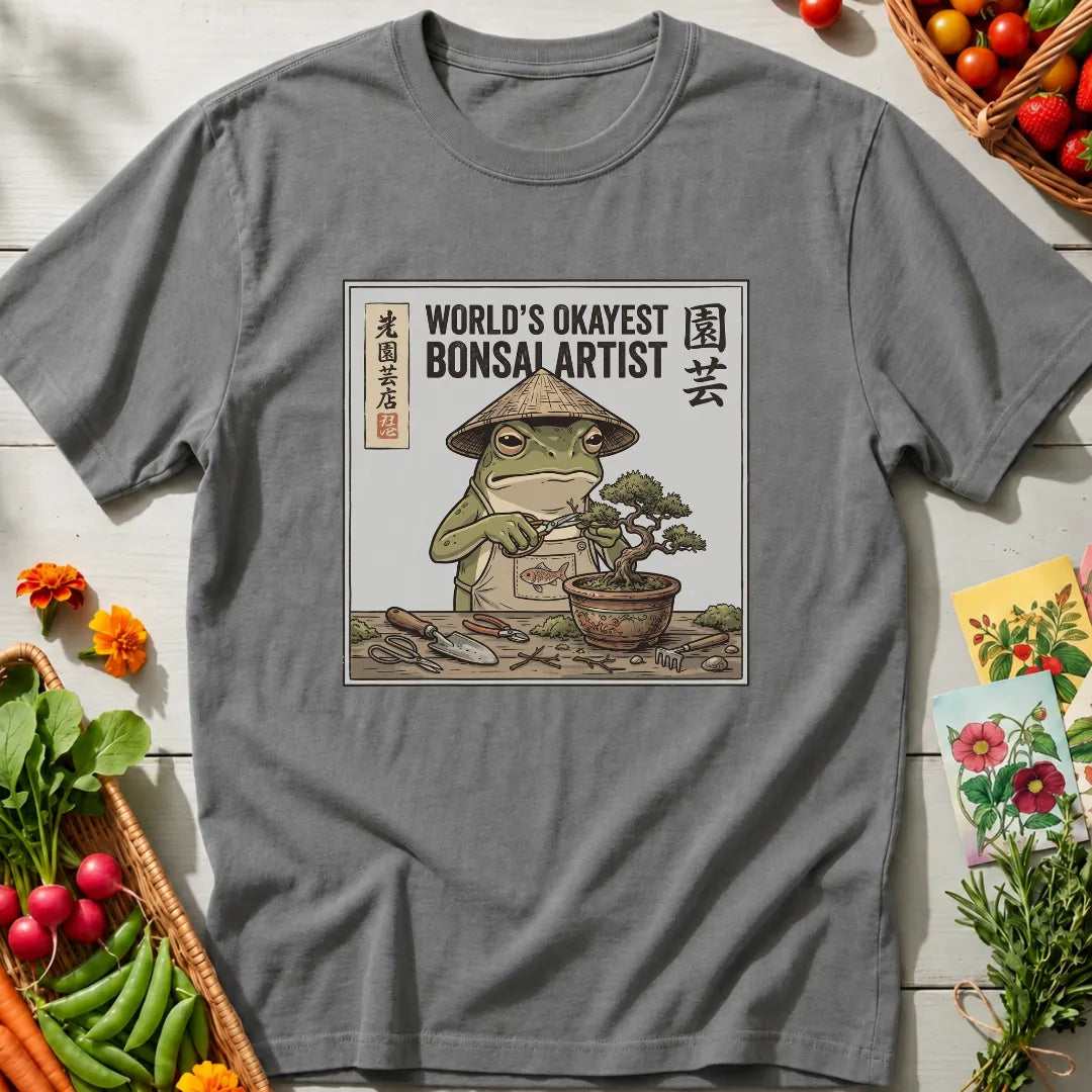 World's Okayest Bonsai T-Shirt