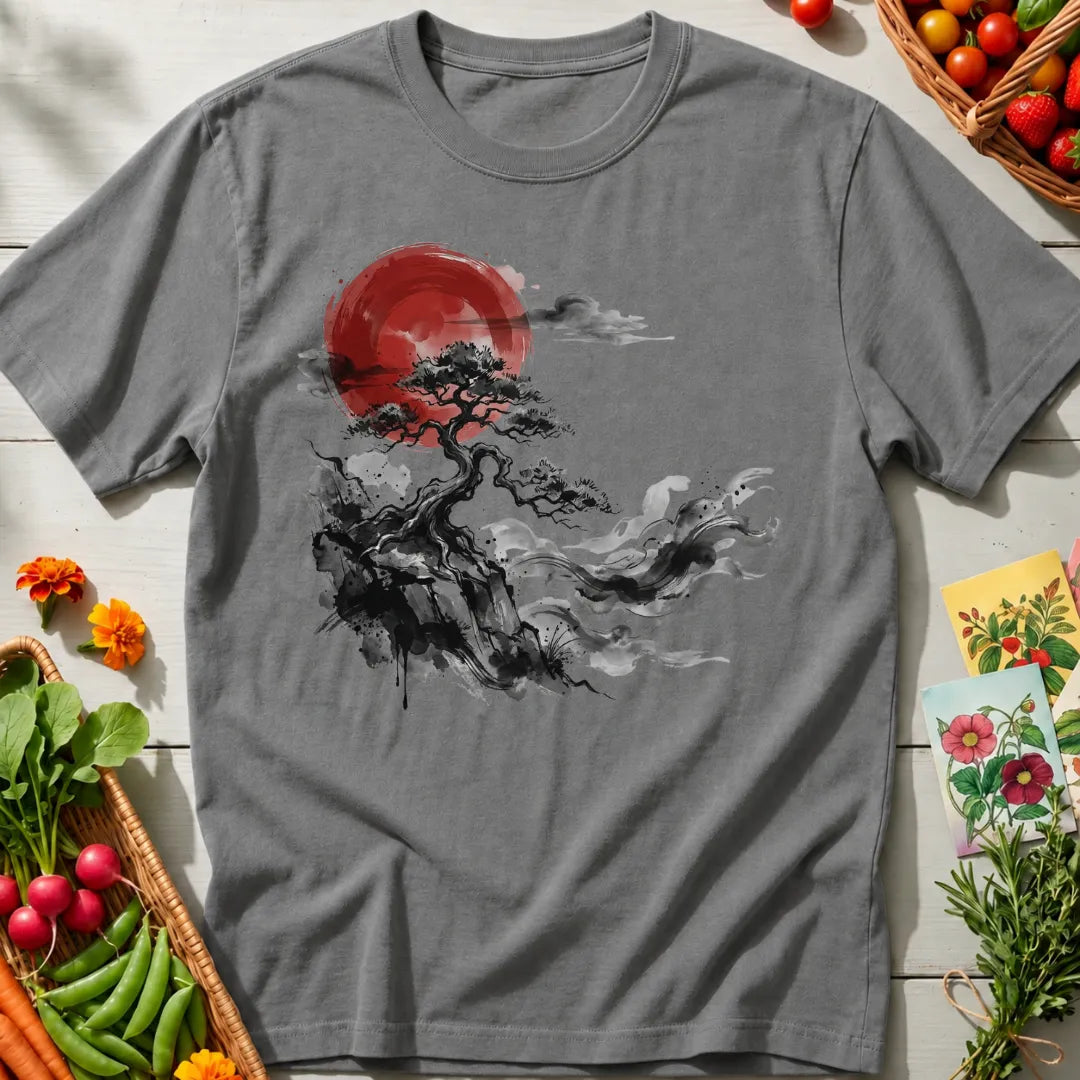 Bonsai Ink Landscape T-Shirt