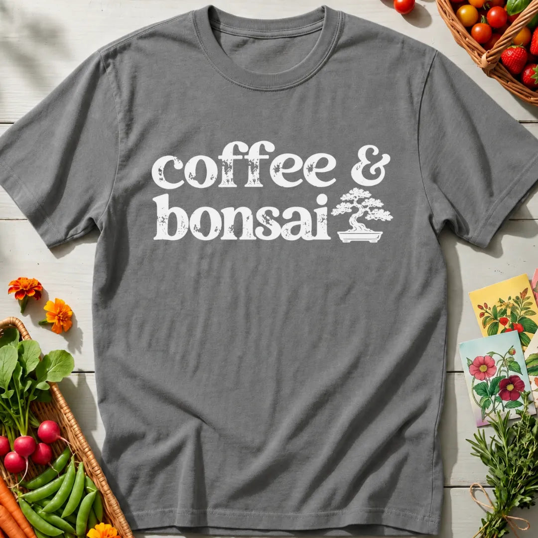 Coffee And Bonsai T-Shirt