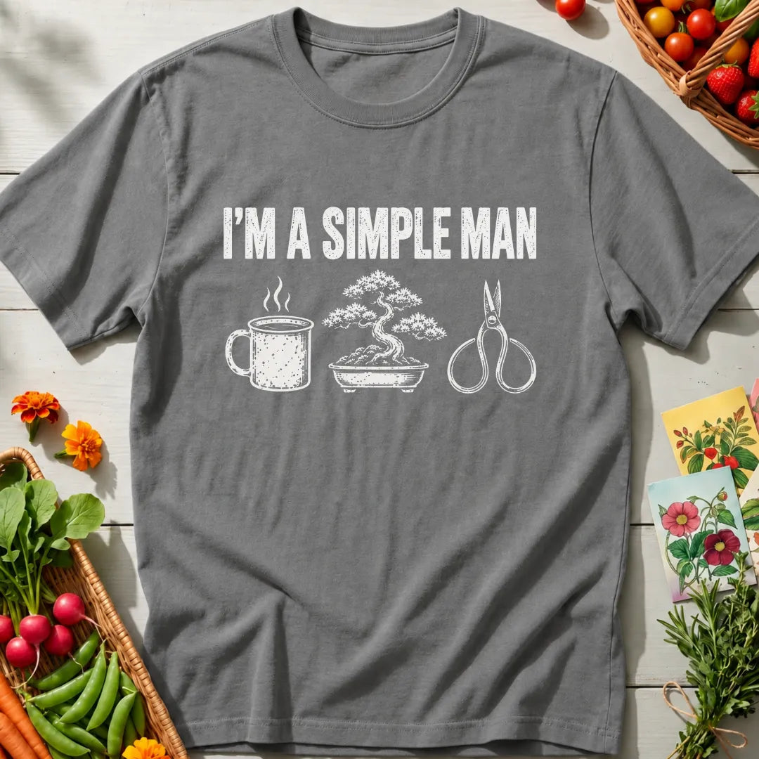 Simple Bonsai Man T-Shirt