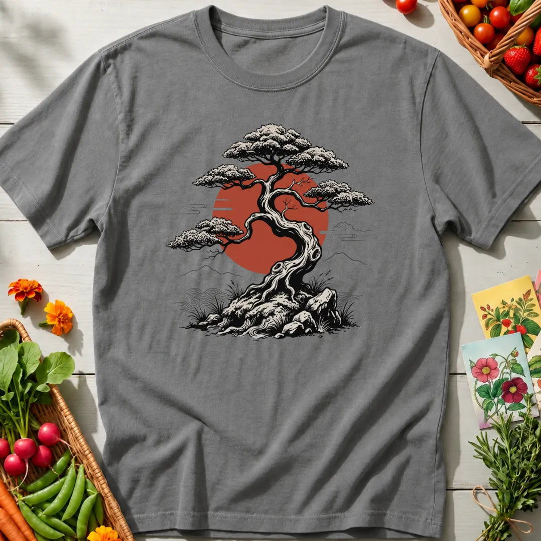 Red Sun Bonsai T-Shirt