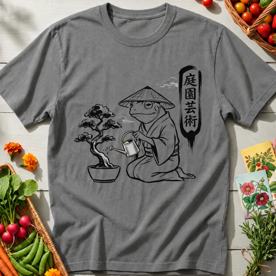 Zen Frog Bonsai T-Shirt