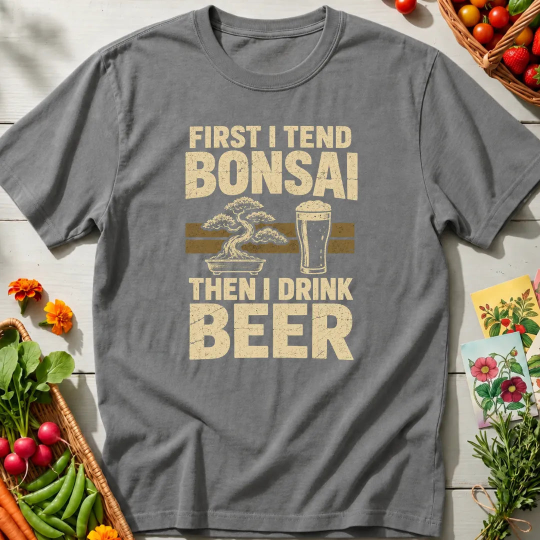 Bonsai Beer Lover T-Shirt