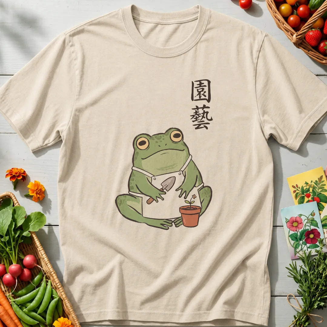 Gardening Frog T-Shirt