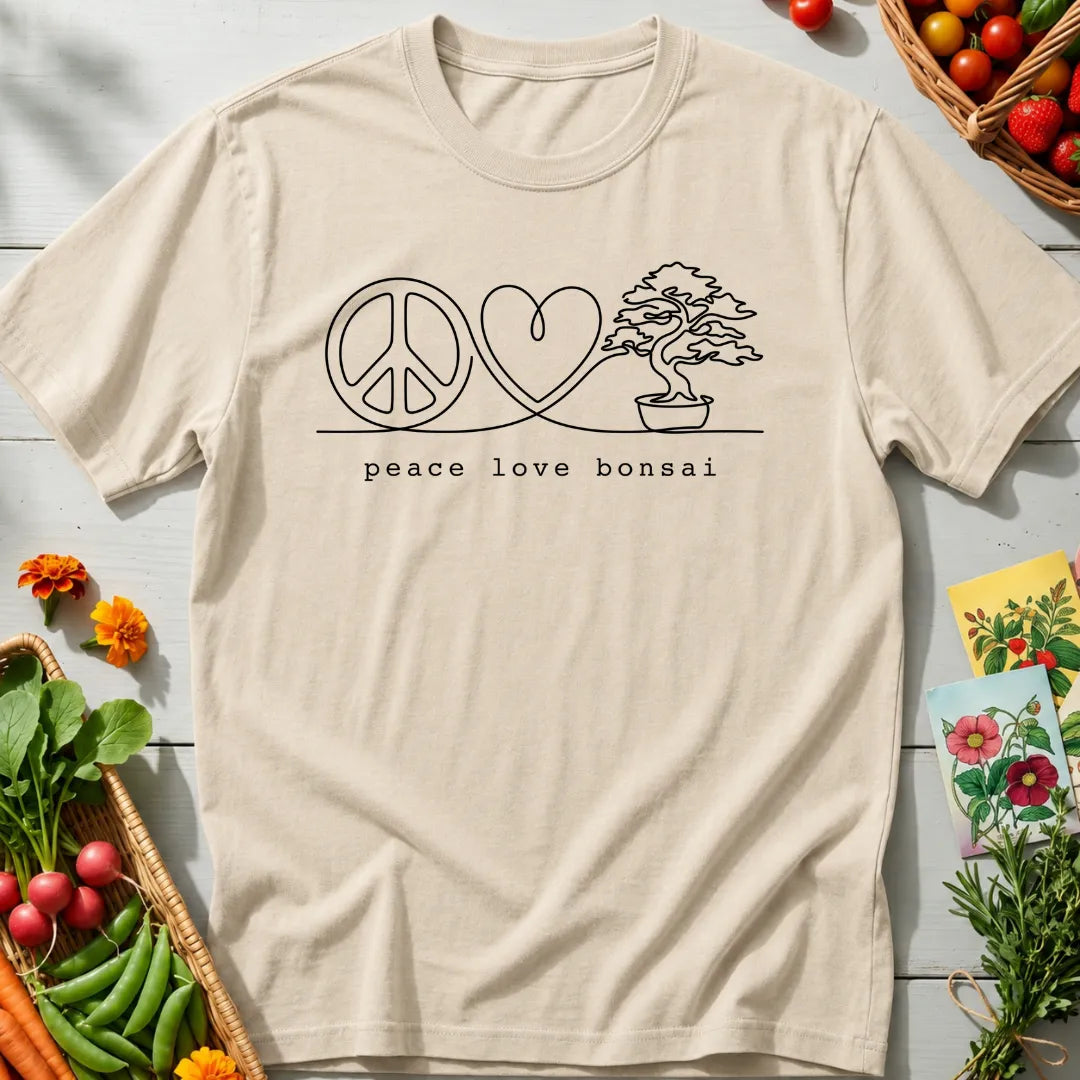 Peace Love Bonsai T-Shirt