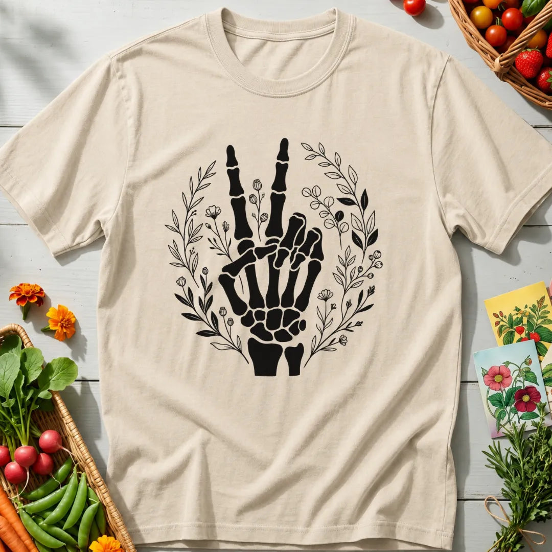 Skeleton Peace T-Shirt