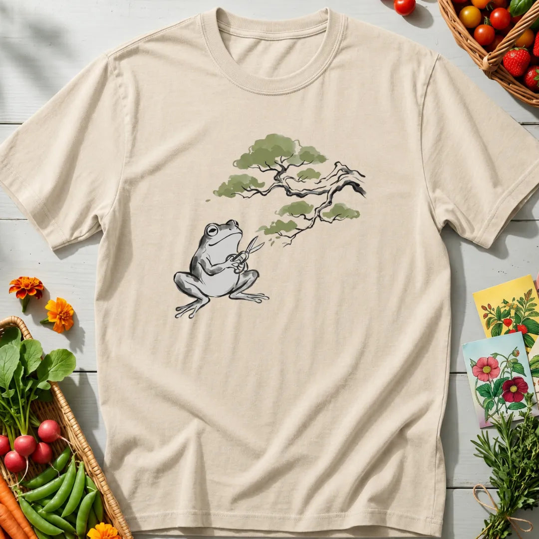 Frog Bonsai Artist T-Shirt